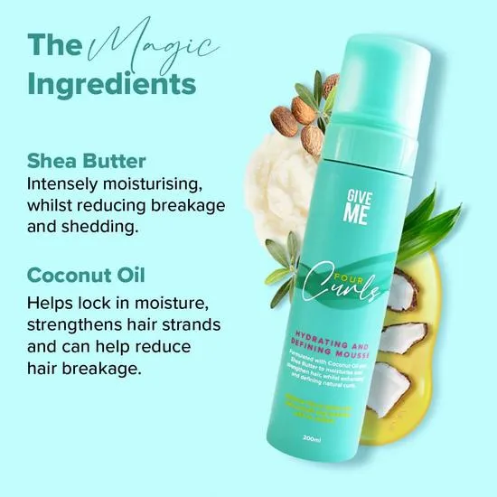 Give Me Four Curls Hydrating & Defining Mousse