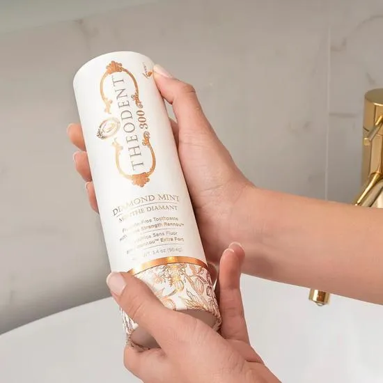 Theodent 300 Whitening Crystal Mint Toothpaste 96g