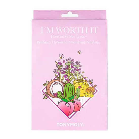 Tony Moly I'm Worth It Face Mask Set 5pcs