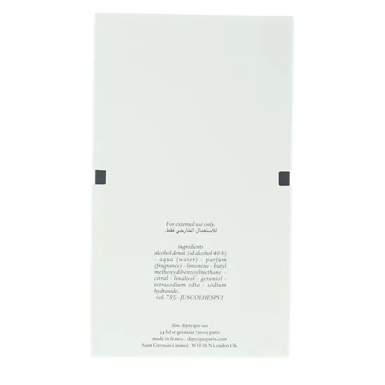 Diptyque L'Eau Des Hesperides Eau De Toilette 100ml