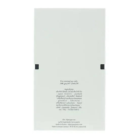 Diptyque Geranium Odorata Eau De Toilette 100ml