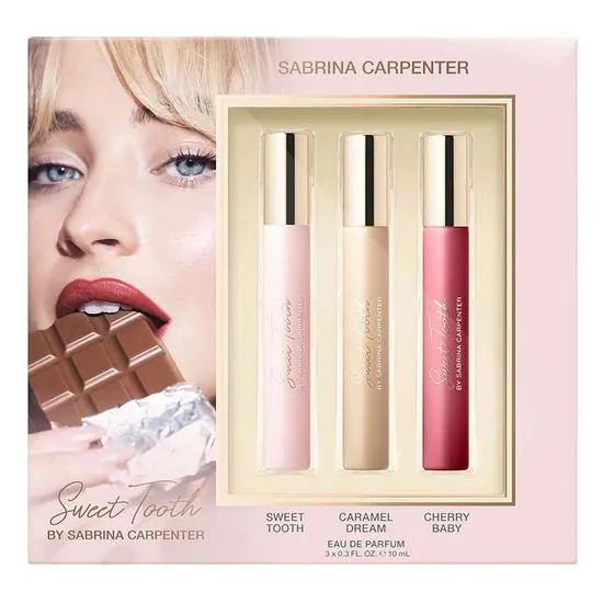 Sabrina Carpenter Sweet Tooth Travel Trio Gift Set