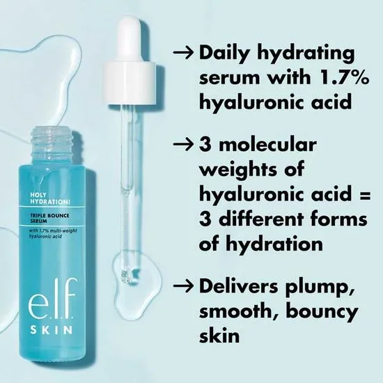 e.l.f. Skin Holy Hydration! Triple Bounce Serum