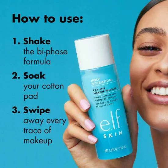 e.l.f. Skin Holy Hydration! e.l.f. Off Makeup Remover