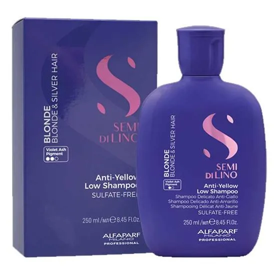 Alfaparf Semi Di Lino Blonde Anti-Yellow Low Shampoo For Blonde Hair