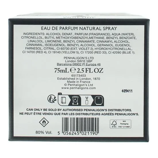 Penhaligons Portraits The Bewitching Yasmine Eau De Parfum 75ml