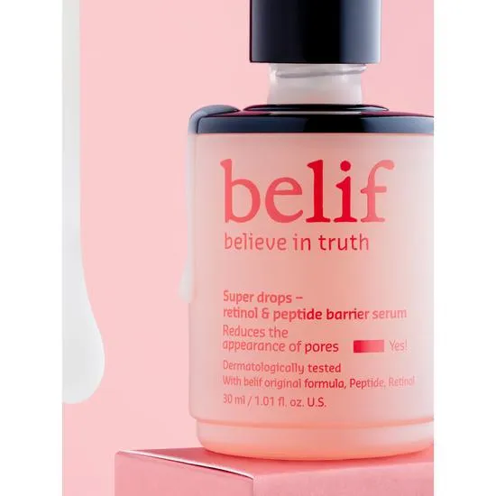 Belif Super Drops Retinol & Peptide Barrier Serum 30ml
