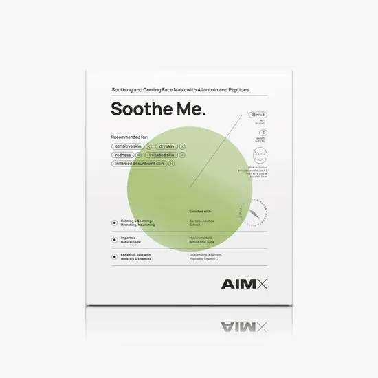 AimX Soothe Me Soothing Sheet Mask With Peptides 1 Sheet