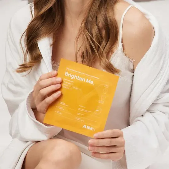 AimX Sheet Mask With Vitamin C "brighten Me" 1 Sheet