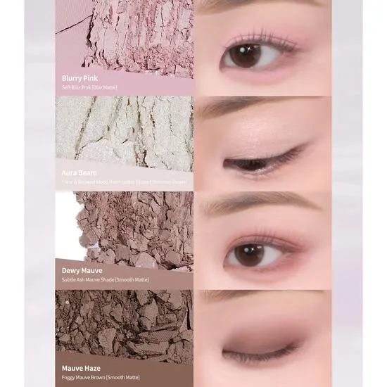 Heart Percent Dote On Mood Eye Palette 07 Cool Muse Pacets