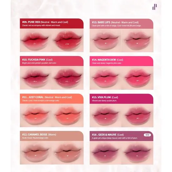 Heart Percent Dote On Mood Pure Glow Tint #01 Peach Coral