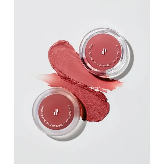 Heart Percent Dote On Mood Custom Lip & Cheek 01 APRICOT CORAL