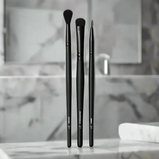 e.l.f. No Budge Eye Brush Set