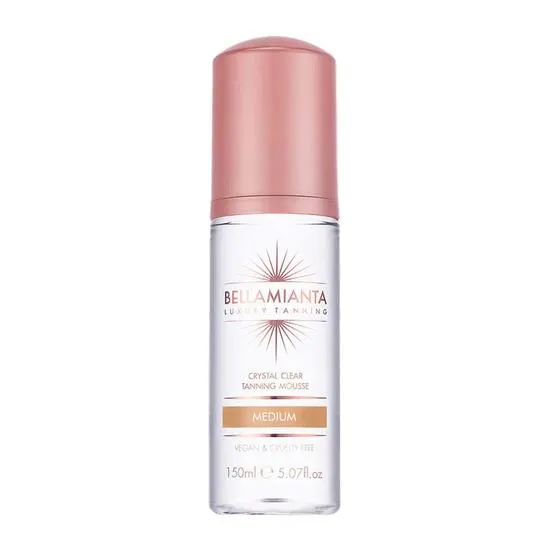 Bellamianta Crystal Clear Tanning Mousse Dark