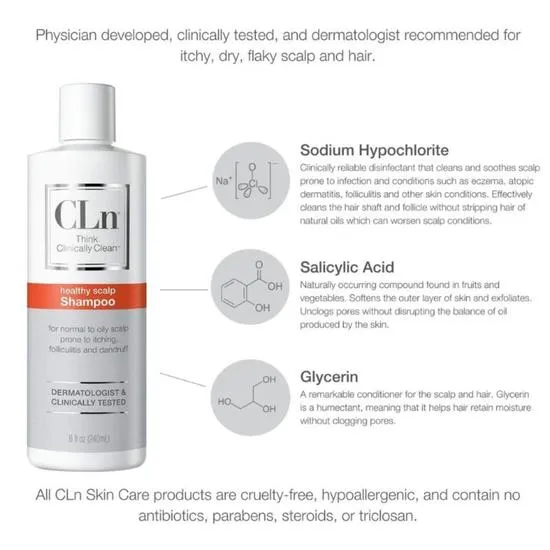 CLn Skin Care CLn Healthy Scalp Shampoo 240ml