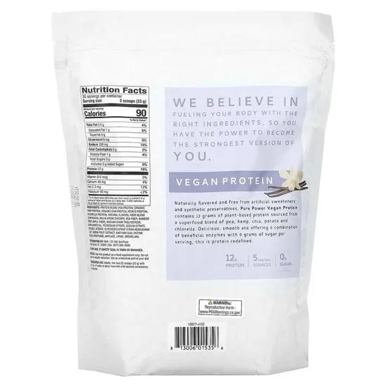 Pure Power Vegan Protein Cinnamon 690g