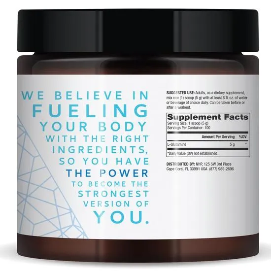 Pure Power L-Glutamine Unflavored 500g