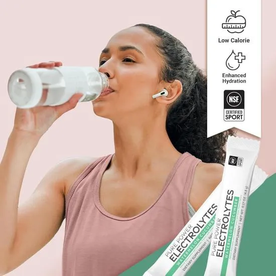 Pure Power Electrolytes Watermelon Cucumber 30 Packs