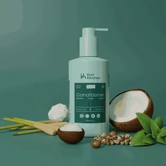 Kurl Kitchen Baobab & Wild Yam Conditioner 350ml