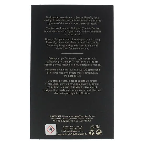 Ted Baker Au Eau De Toilette 50ml - Refill