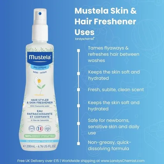 Mustela Skin & Hair Freshener 200ml