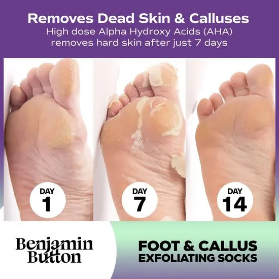 Benjamin Button Exfoliating Foot Mask x 5