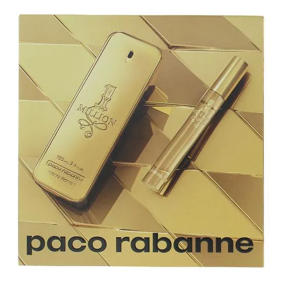 Paco Rabanne 1 Million Eau De Toilette 100ml + Eau De Toilette 10ml Gift Set 100ml