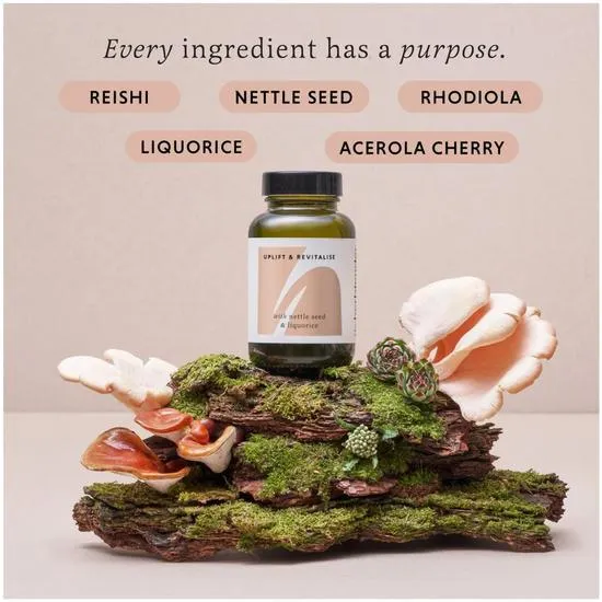 The Herbtender Uplift & Revialise Capsules 60 Capsules