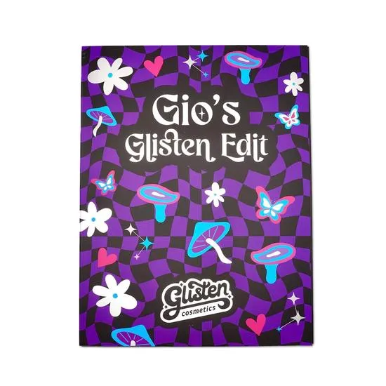 Glisten Cosmetics Gio's Glisten Edit Wet Liner & Brush Set