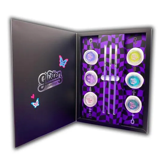 Glisten Cosmetics Gio's Glisten Edit Wet Liner & Brush Set