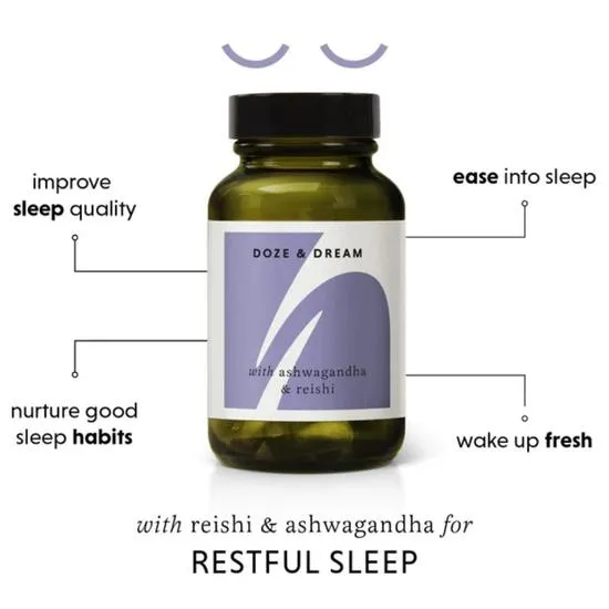 The Herbtender Doze & Dream Capsules 60 Capsules