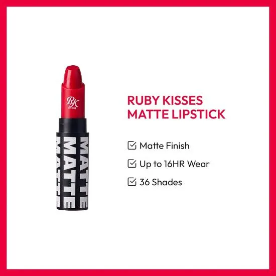 Kiss RK By Kiss Matte Lipstick 27 Mauve IT