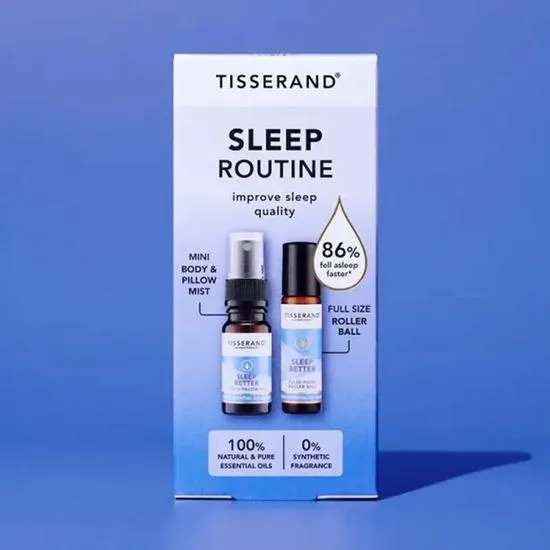 Tisserand Aromatherapy Sleep Routine Duo Kit Pillow Mist & Rollerball