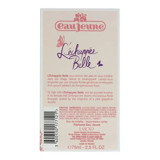 Eau Jeune L'Echappee Belle Eau De Toilette 75ml