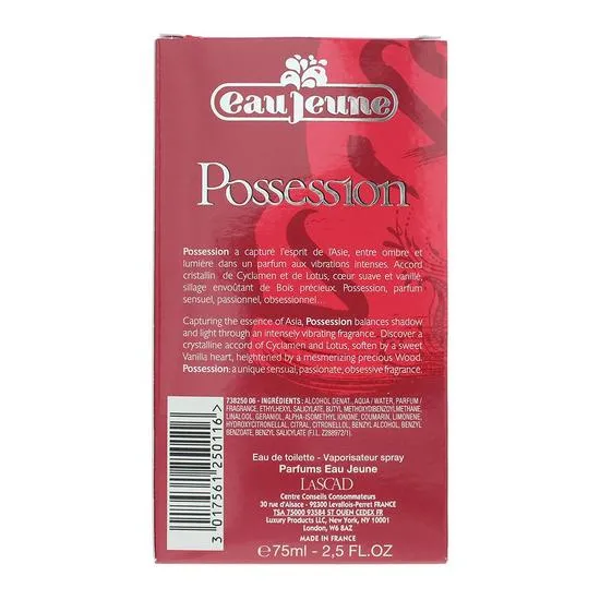 Eau Jeune Possession Eau De Toilette 75ml