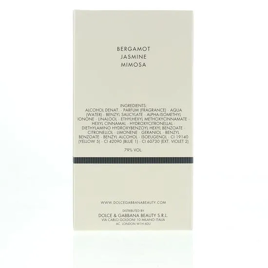 Dolce & Gabbana Eau De Parfum 75ml