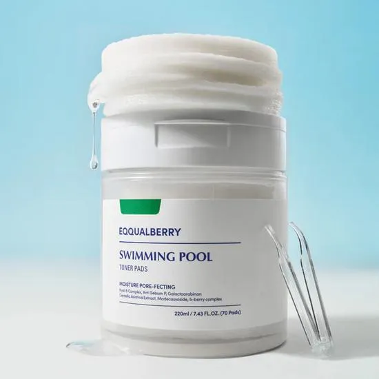 Eqqualberry Swimming Pool Toner Pads 70 Pads