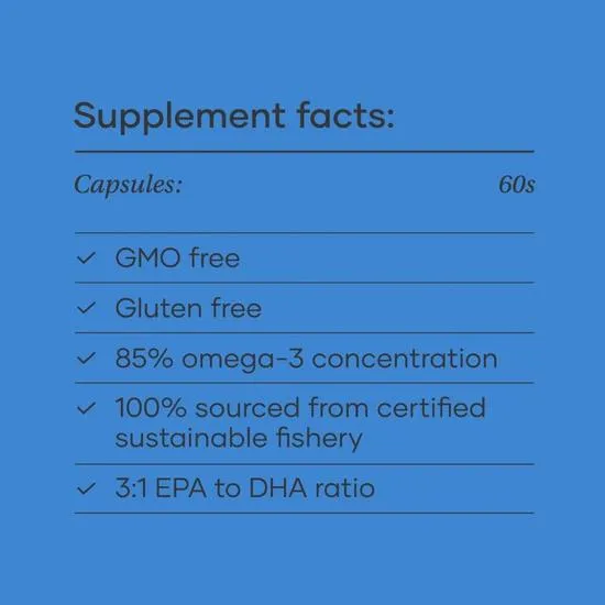Coyne Healthcare Purest Omega Capsules 60 Capsules