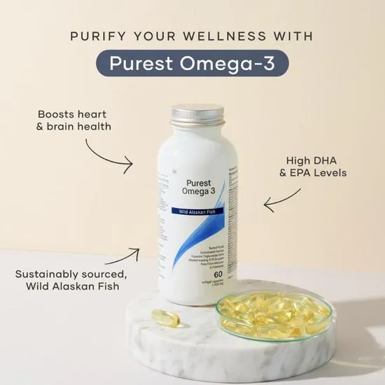 Coyne Healthcare Purest Omega Capsules 60 Capsules