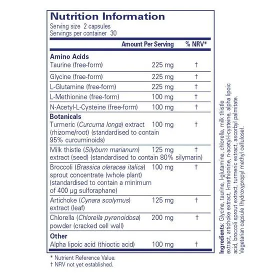 Pure Encapsulations Liver-G.I. Capsules 60 Capsules