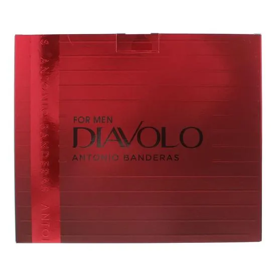 Antonio Banderas Diavolo Eau De Toilette + Aftershave Balm Gift Set 50ml + 75ml