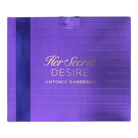 Antonio Banderas Her Secret Desire Eau De Toilette + Deodorant Gift Set