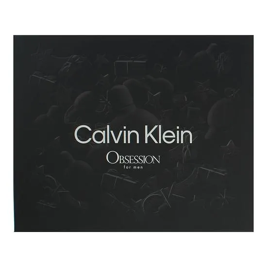 Calvin Klein Obsession For Men Eau De Toilette Gift Set 3 Piece