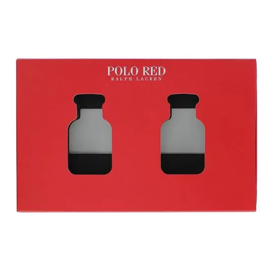 Ralph Lauren Polo Red Gift Set Eau De Toilette + 40m Eau De Parfum 40ml