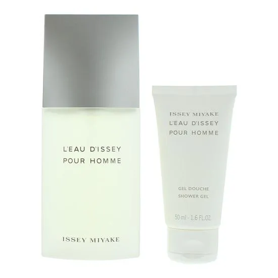 Issey Miyake L'Eau D'Issey Pour Homme Eau De Toilette 75ml + Shower Gel 50ml Gift Set 75ml
