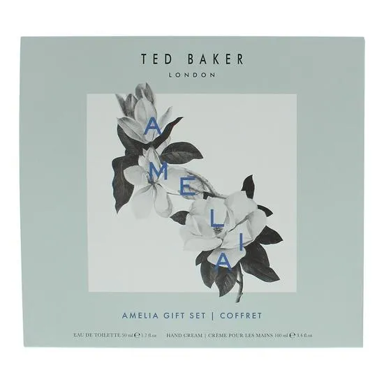 Ted Baker Amelia Eau De Toilette 50ml + Hand Cream 100ml Gift Set 50ml