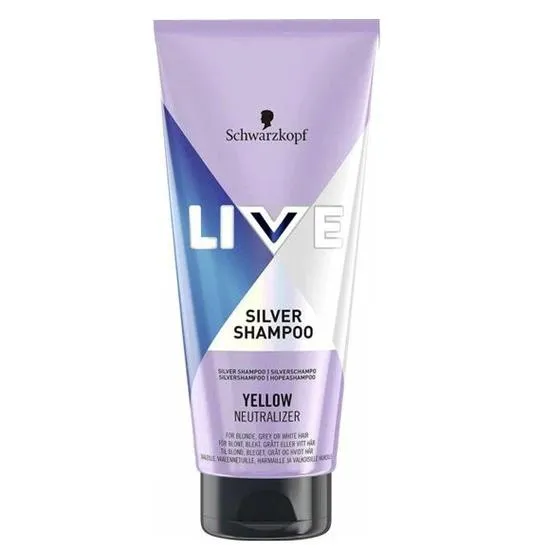 Schwarzkopf Live Anti-Yellow Silver Shampoo 200ml