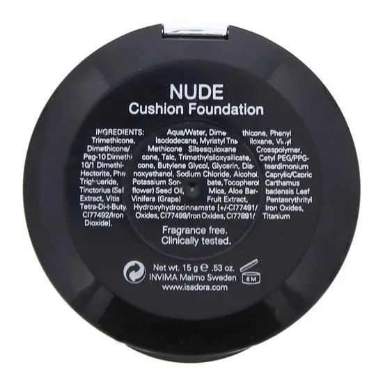IsaDora Nude Cushion Foundation 18 Nude Honey