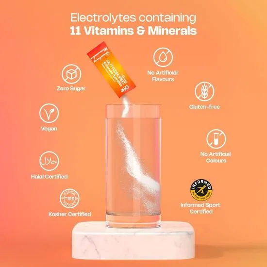 Nutriburst Enhanced Hydration + Energy Mixed Fruit Flavour Sachets 15 Sachets