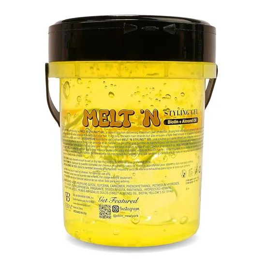 Ebin New York Melt N Biotin Almond Oil Styling Gel 480ml